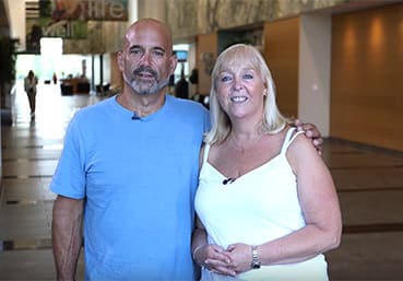 Husband and wife talk about their weight loss journey after visiting the New Jersey bariatric center