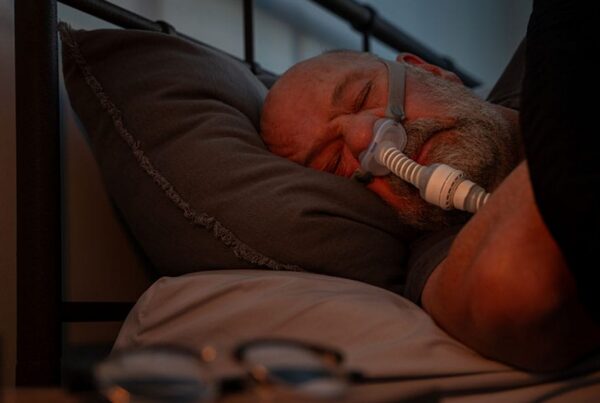 obese man with sleep apnea in New Jersey